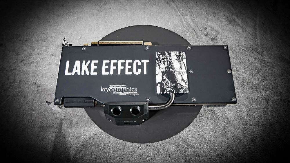 AquaComputer Kryosgraphics Backplate with heatsink for the GTX 980