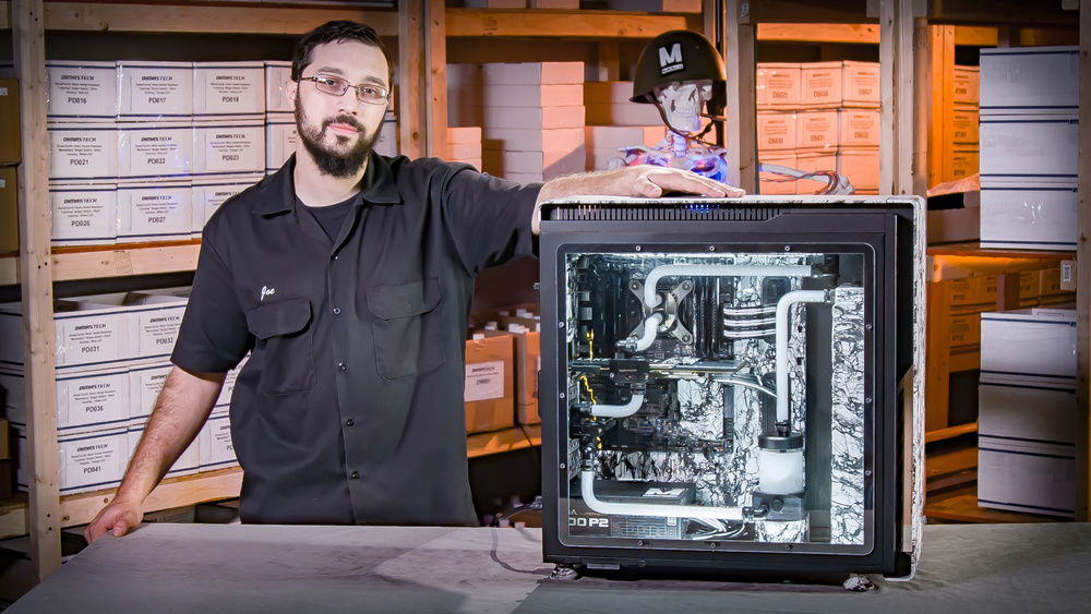 A man and his machine