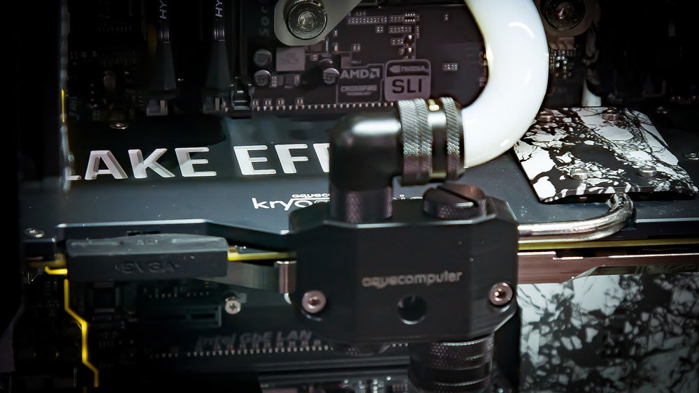 Custom engraved Aquacomputer Kyrosgraphics Backplate for GTX 980 - 2