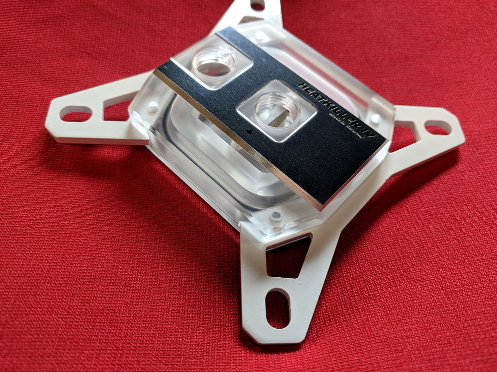Watercool Heatkiller IV with Intel mounts