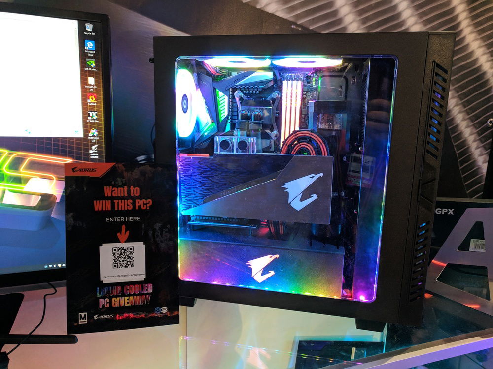 It was a giveaway, all you had to do was scan the bar code to enter :)