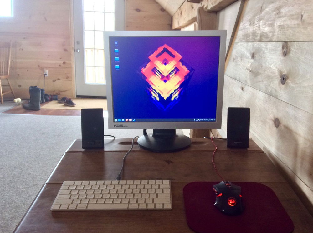 1st person desk view