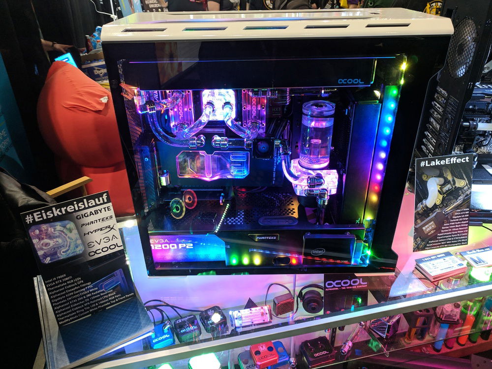 The side view during PAX East