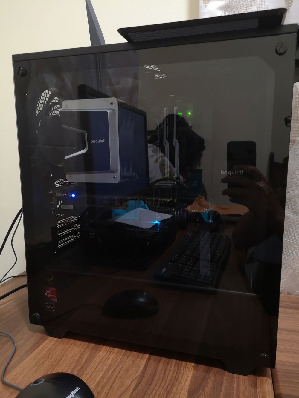 With new new CPU cooler