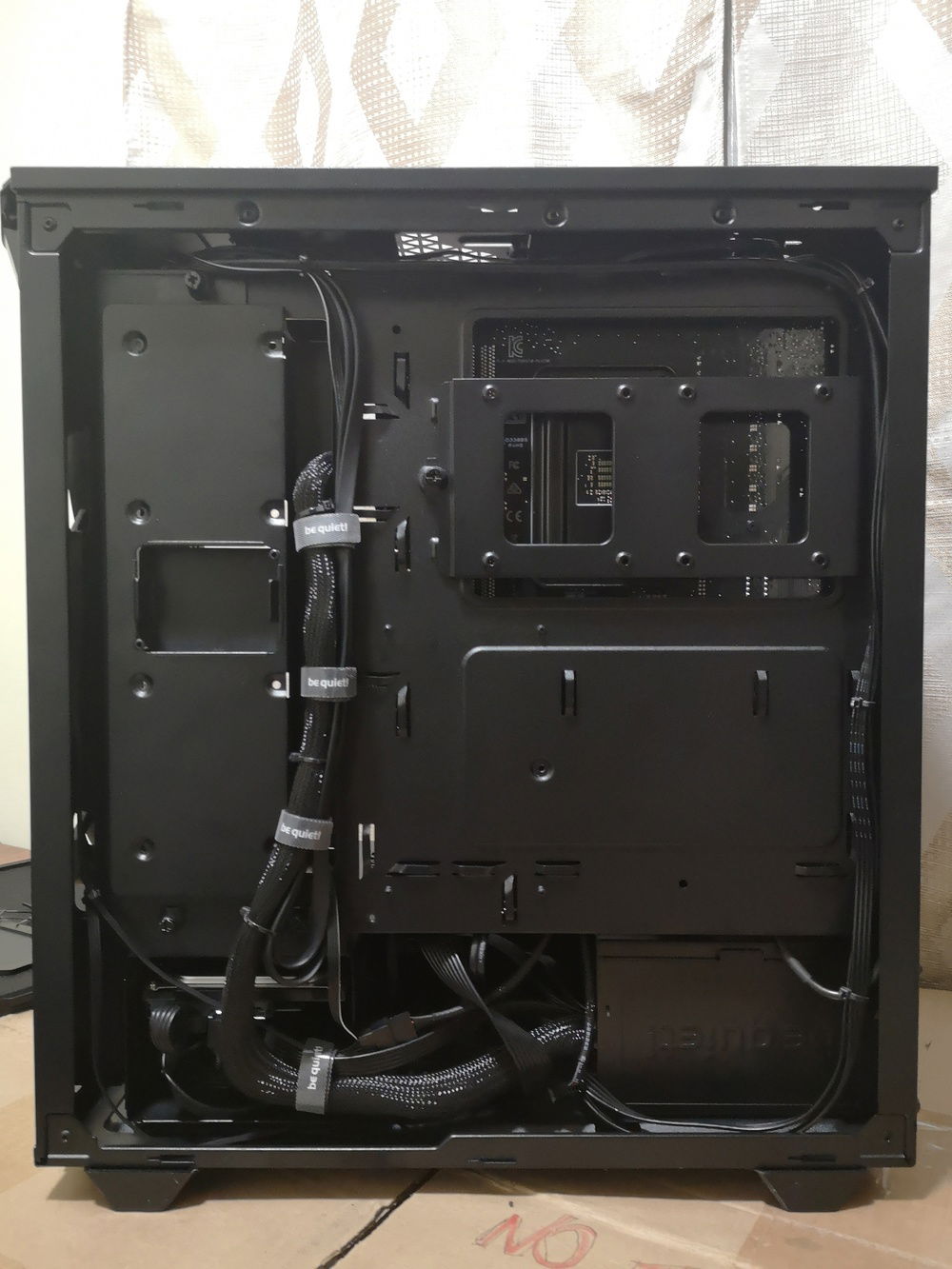 Improving cable management.