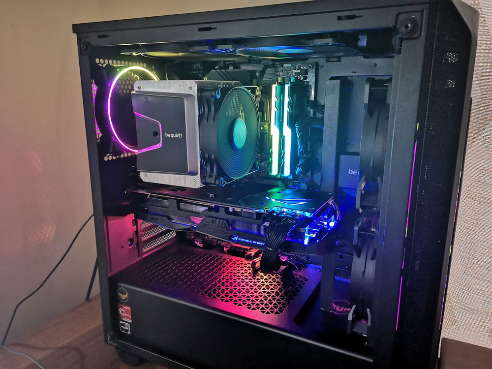 After installed the new GPU