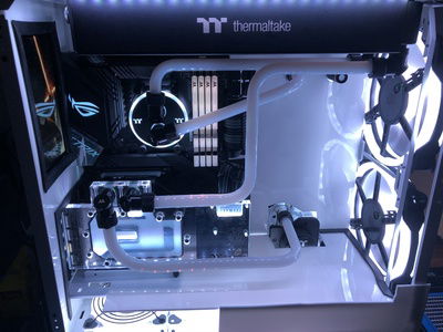 Just a partial mock-up of the basement, definitely headed in the right direction.