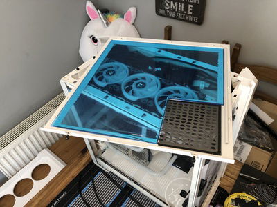 Need to get cracking on the back panel as well!