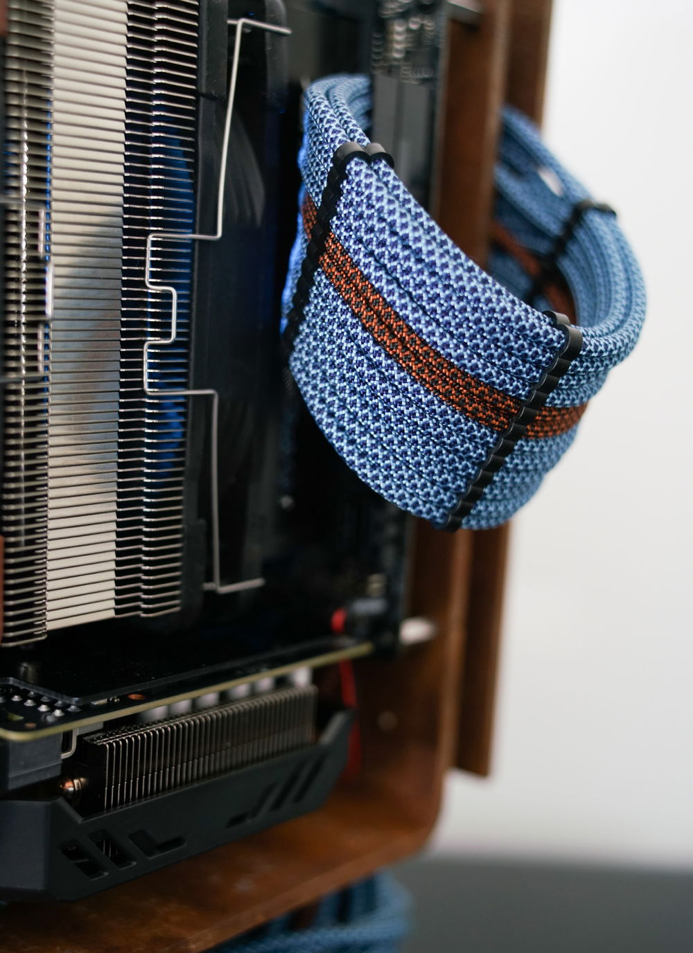 Proud of my cables. Multimeter tested before I turned anything on.