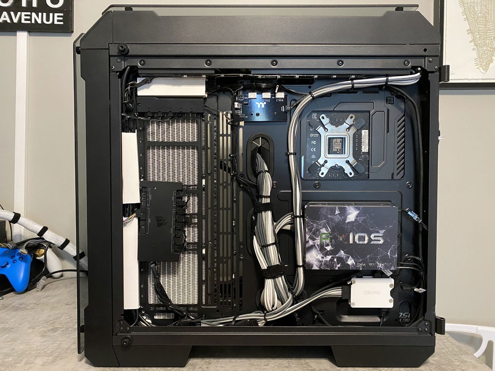 Lots of room for cable management