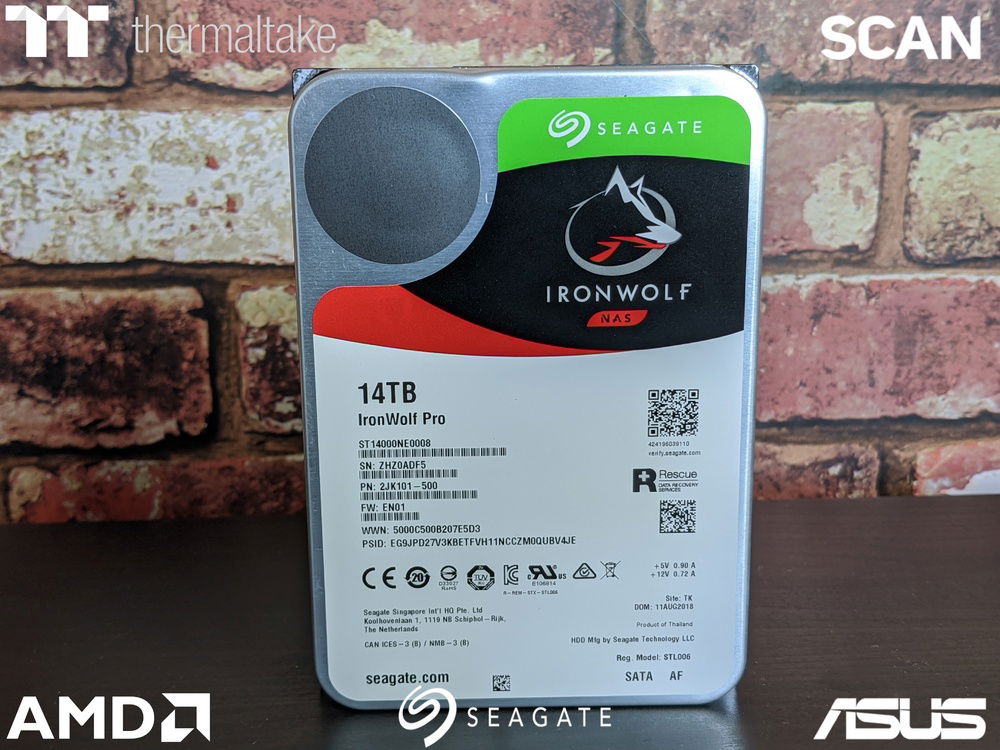 Seagate IronWolf Pro 14TB NAS 3.5" SATA HDD