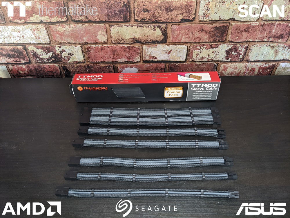 Thermaltake TtMod Sleeved Cables & Combs Kit