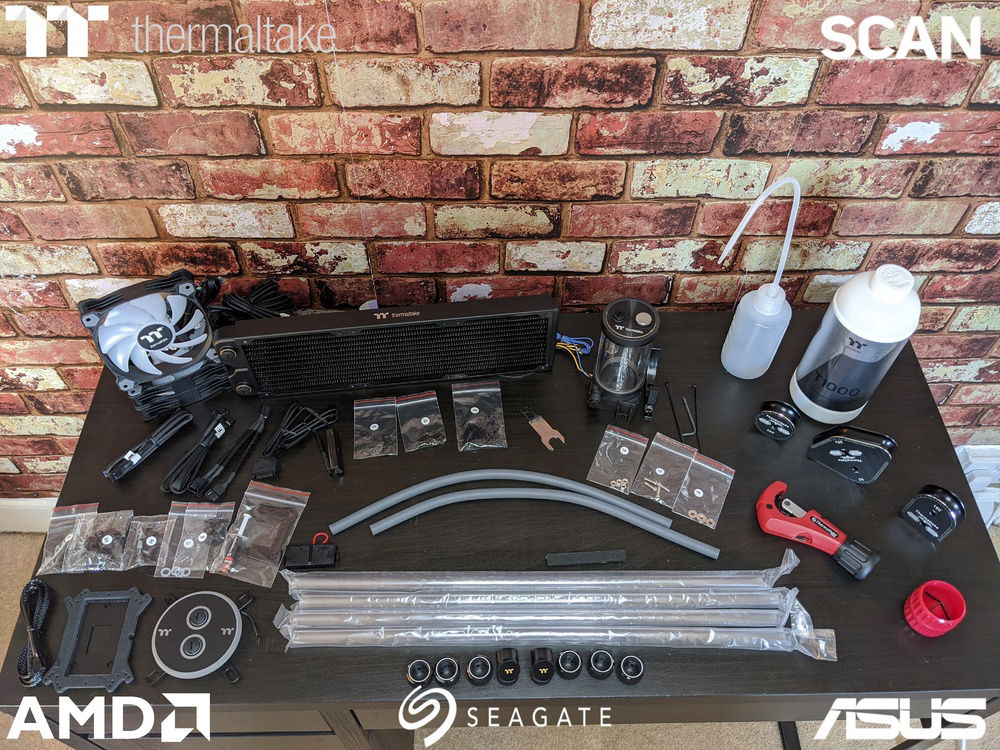 Thermaltake Pacific C360 DDC Hard Tube Kit and Hard Tube Bending Kit