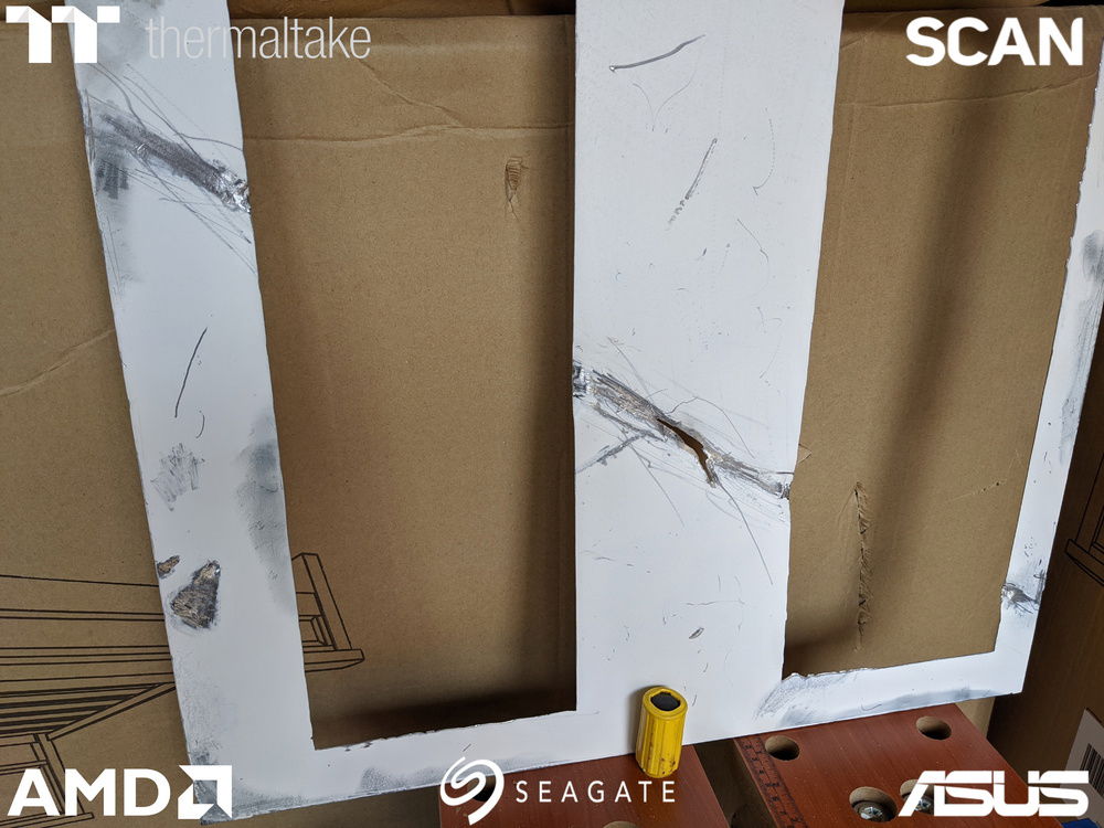 Someone REALLY went to town on this.