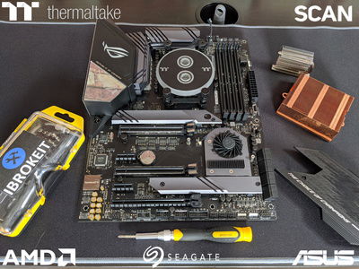 Time for some motherboard beautification.