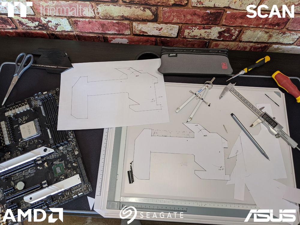 Drawing up plans for Mobo Armour II