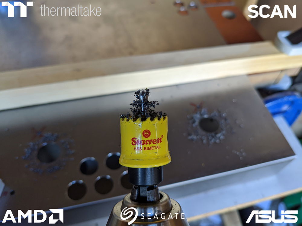 Holey magnetised swarf, Crapman!