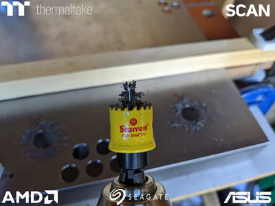 Holey magnetised swarf, Crapman!