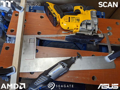 Double teaming on the power tools!