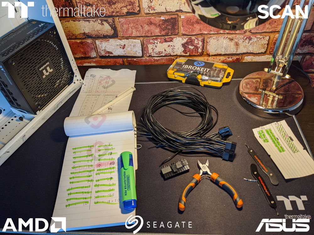 The most unpleasant of task, trying to figure out the pinouts.