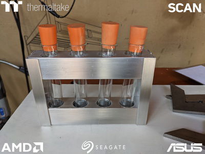 ...to test tube rack