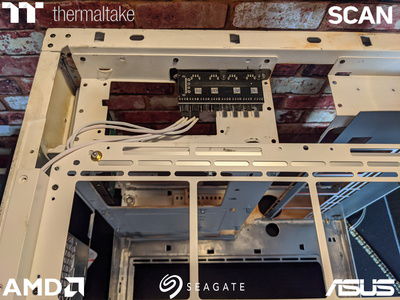 And brightness controlled through this fan controller.