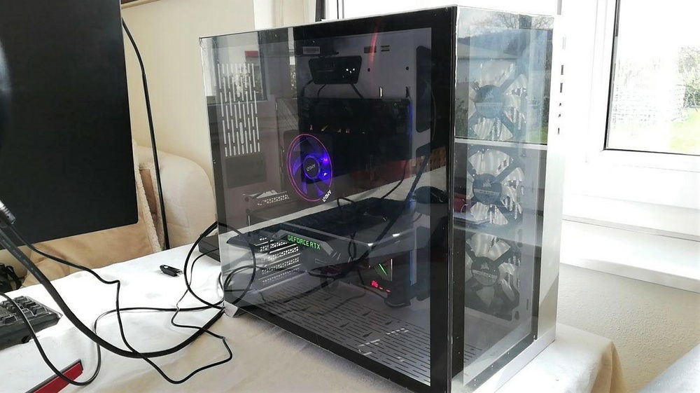 And there we go! The first part of Phase 1 is done! 

I'll install the RAM and the vertical GPU mount once they are here and post an update. Hopefully they'll be along shortly. 

Now it's time to plan Phases out 2 & 3 while I wait for the parts to arrive!