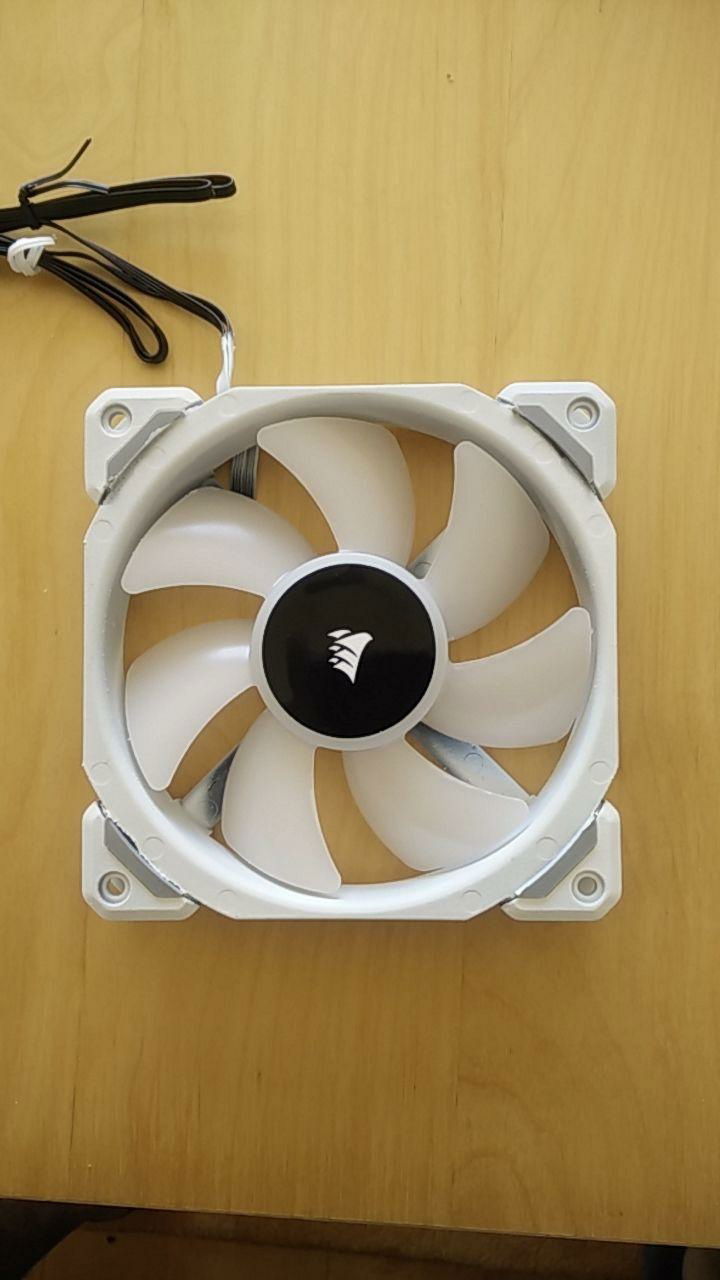 I managed to get the frame to be mostly white, but I'm not very happy with the paint job.