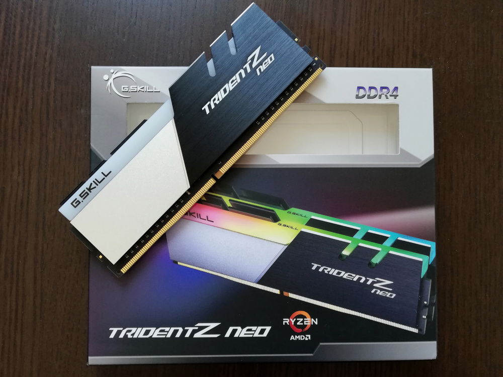17th April 2020: The G.Skill Trident Z Neo 3600 MHz CL 16 Kit I was waiting for for almost a month finally reached today!