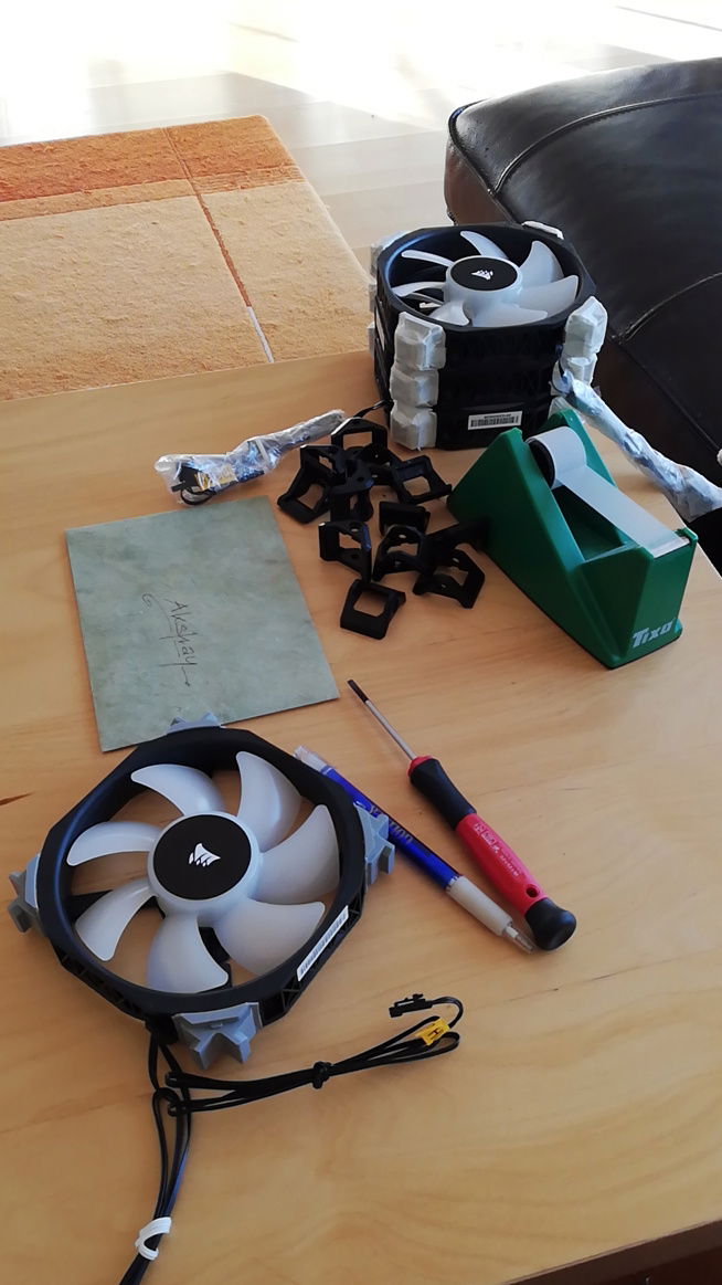 After a few hours of pretty detailed masking work, they were ready for the paint shop.