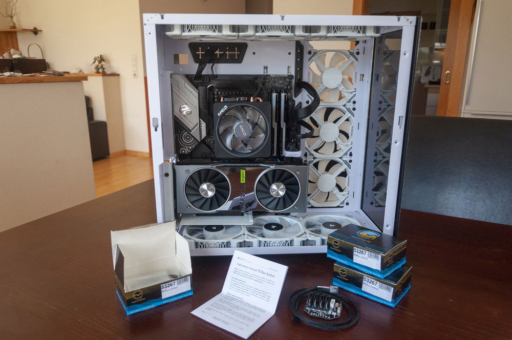 30th May 2020: Since the Splitty4s were here, I figured I could improve some airflow :D