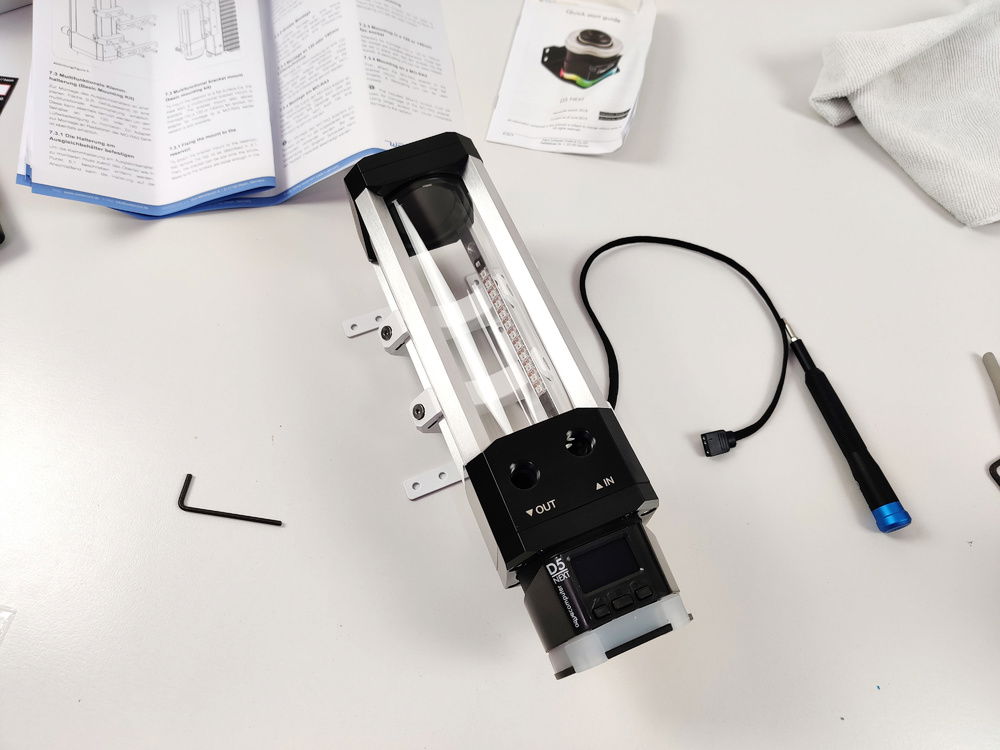 I did have to uninstall and reinstall it a couuple of times becuase I forgot to put the LED strip in...