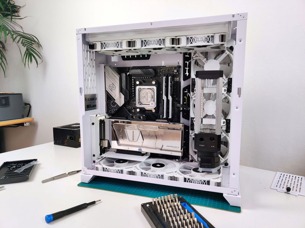 Installed the GPU and things finally started coming together. For the moment.