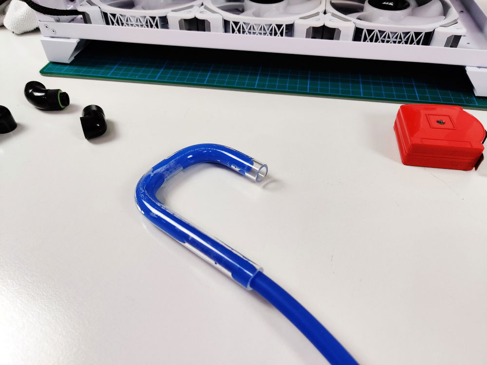 Getting the two consecutive 90° bends correct was not as easy as I had expected it to be.