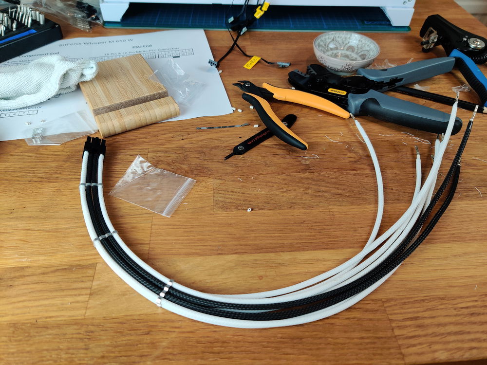 Pulling the sleeves taught was a completely different story though. Difficult, painful & not fun. But definitely was a satisfying outcome.