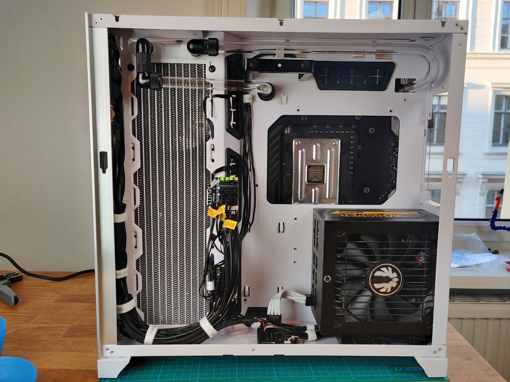 6th November 2020: Final bits of the back of the loop completed!