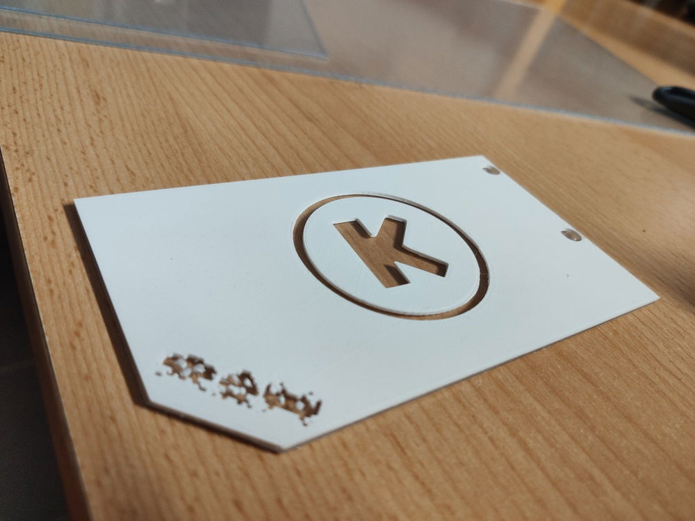 Cover for powersupply. 3D Printed+Plexy