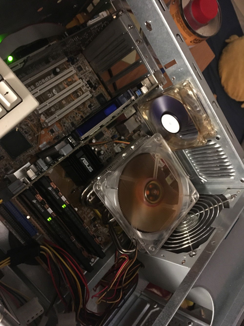 just another angle. so the GPU and cooler are more visible