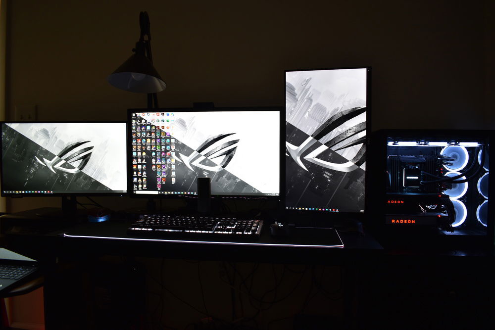 The new basement setup