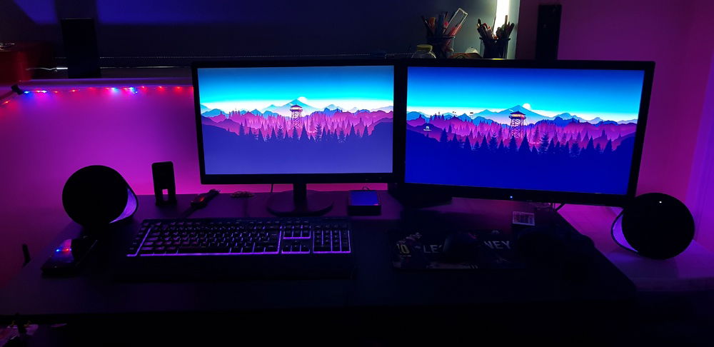 Before some upgrades on the desk