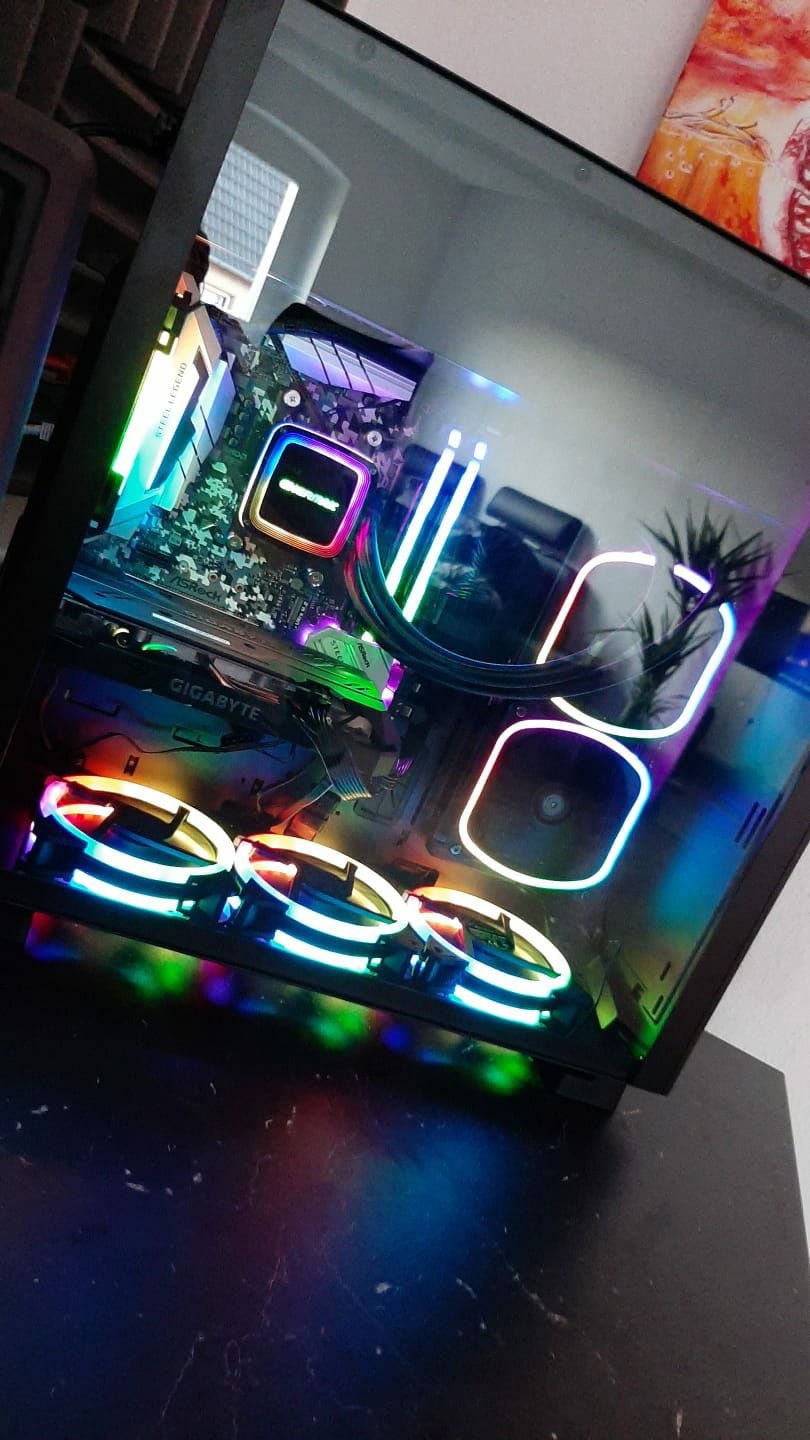 Close up but RGB, baby