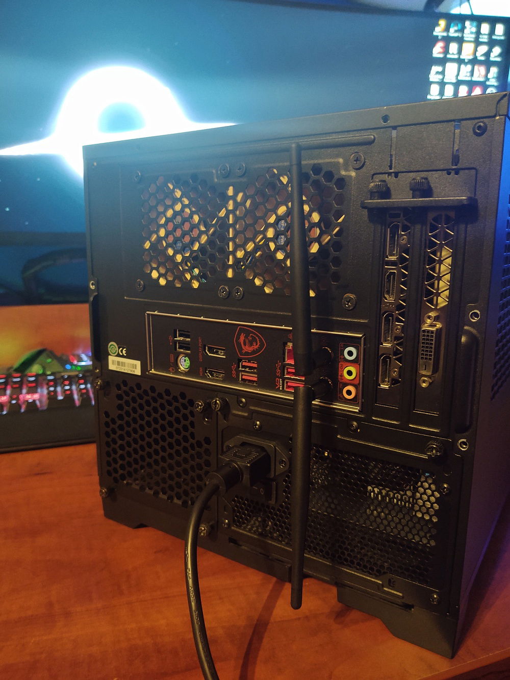 io and exhaust fans (back)