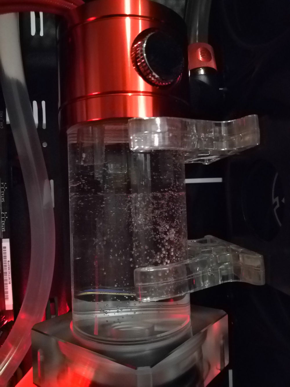 Home made custom anti vortex plate XD 
Outstanding performance!