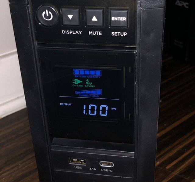 1000W power draw for Folding @ Home