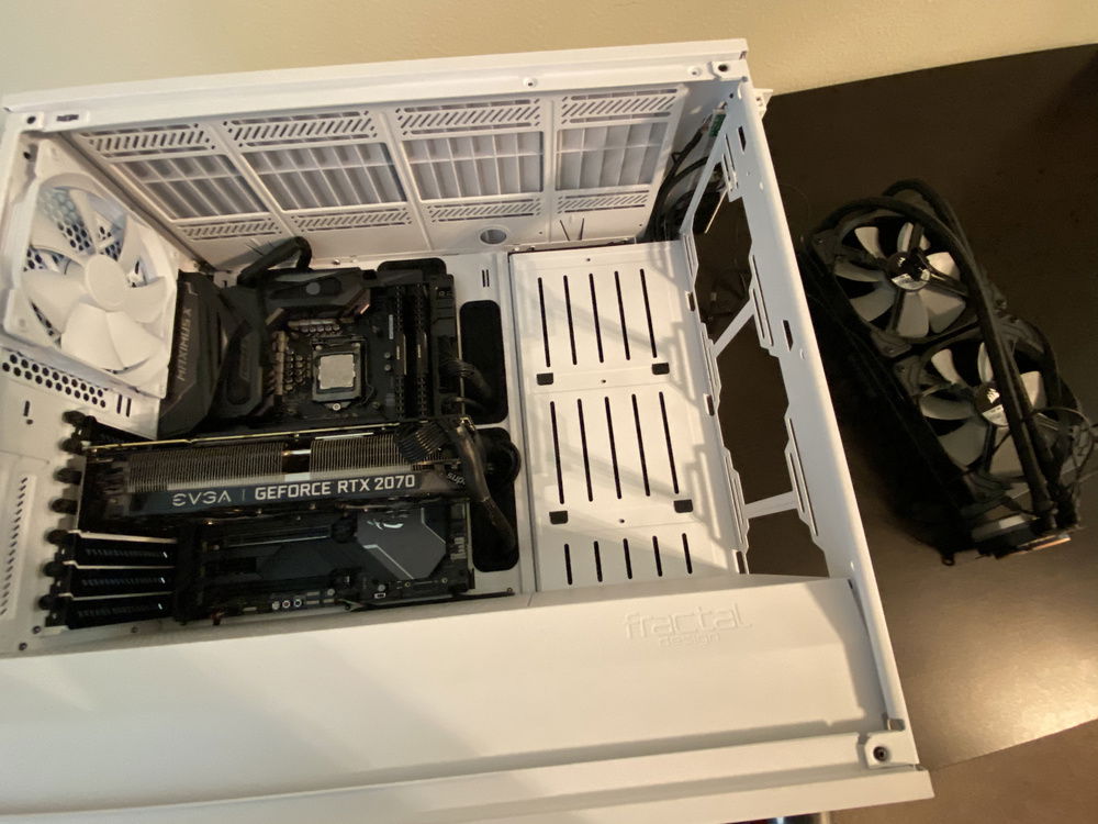 Removed Corsair H115i PRO AIO