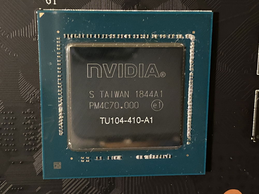 GPU Chip for 2070 Super: TU104