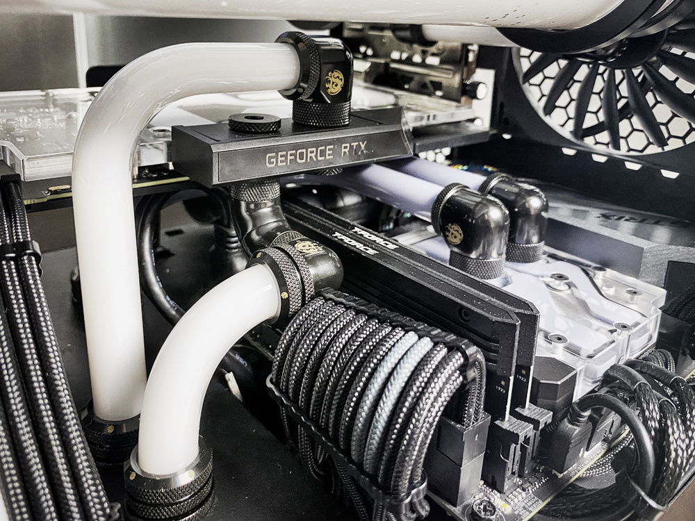 After getting some opaque fluid in there.