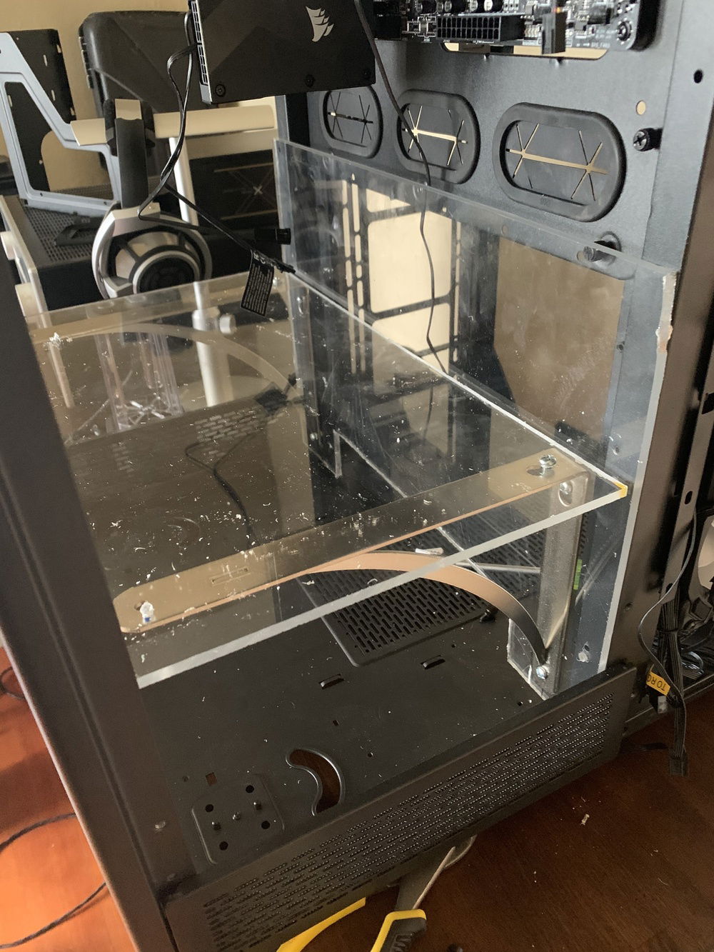 April 23 - It fits! Not super pretty but gets the job done.