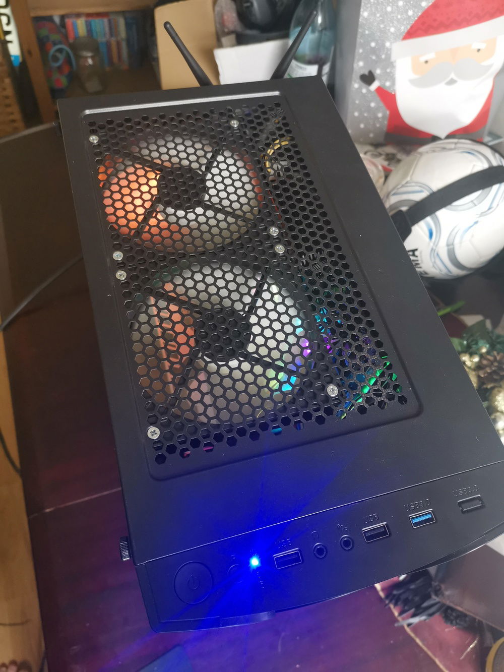 Top Exhaust External