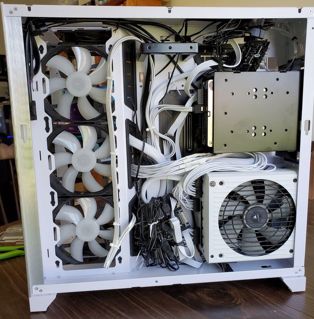 the panel will hide the worst of this ...